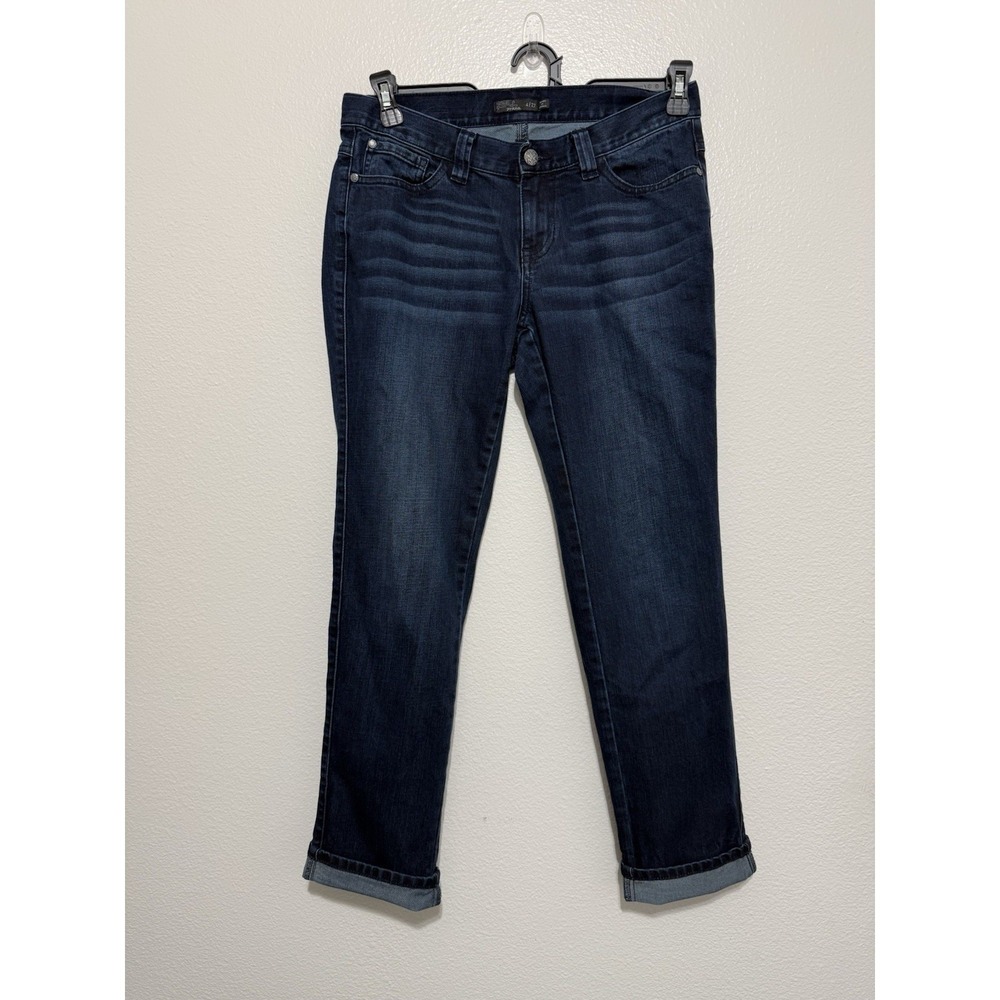 Prana Honour Skinny Jeans Women's 4/27 Dark Wash Stretch Denim